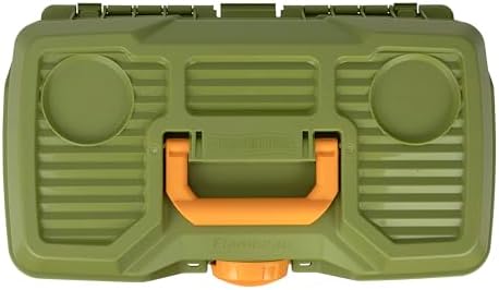 Flambeau Outdoors T4P Pro Multiloader Tackle Box - Portable Fishing Lure Organizer Station With Zerust Anti-RustTechnology, Includes 5 Removable Tuff Tainer Tackle Boxes, White/Orange - Image 7